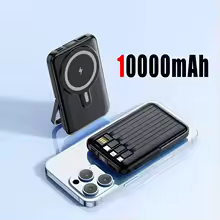 باور بانك مغناطيسي 50000mah Macsafe بقدرة 22.5 وات...