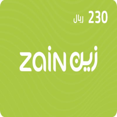 بطاقة زين 230 ريال